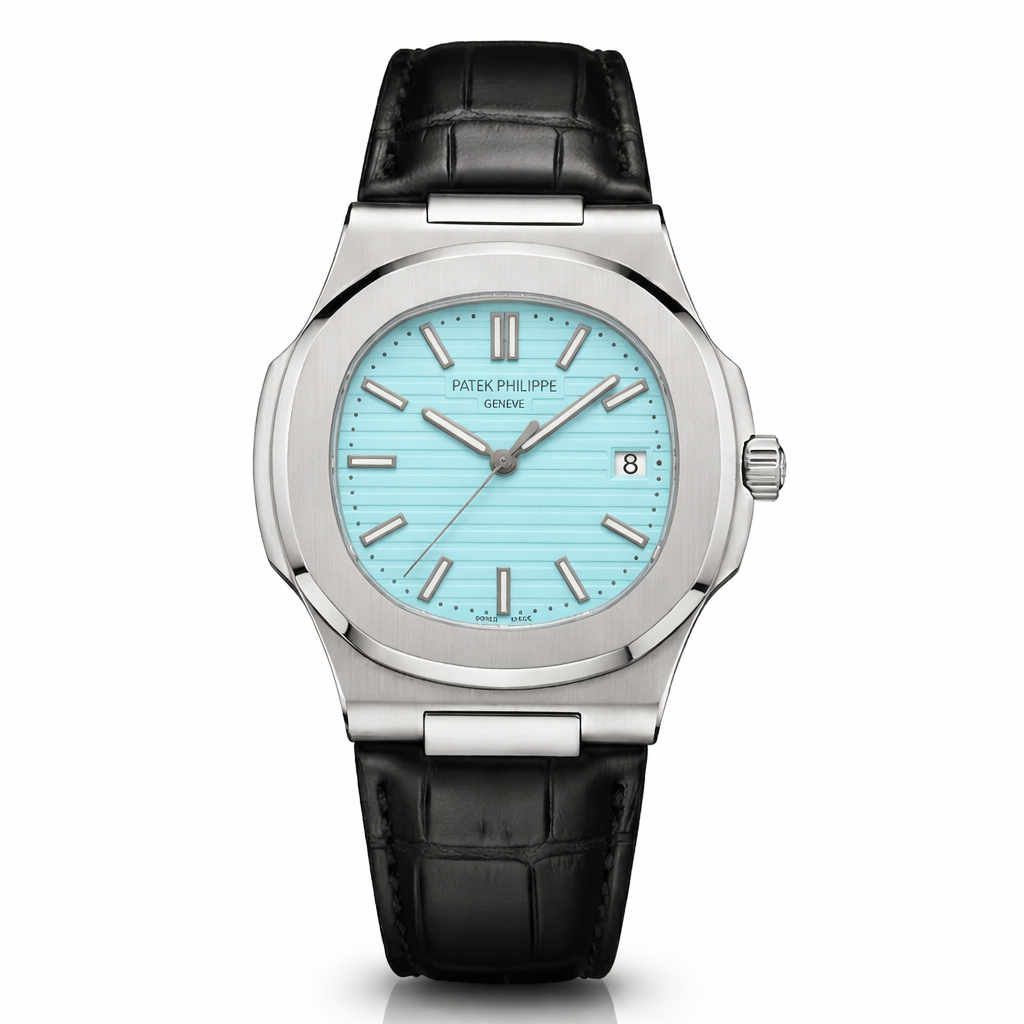 Patek Philippe black leather - Tifany