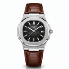 Patek Philippe brown leather - black