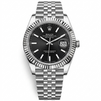 ROLEX Date Just - Black
