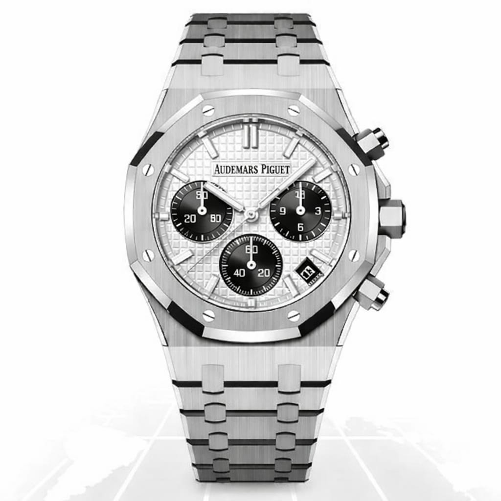 AUDEMARS PIGUT-White - Black Steel