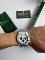 AUDEMARS PIGUT-White - Black Steel