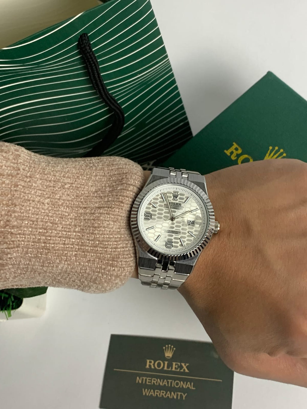 ROLEX LAND DWELLER- WHITE