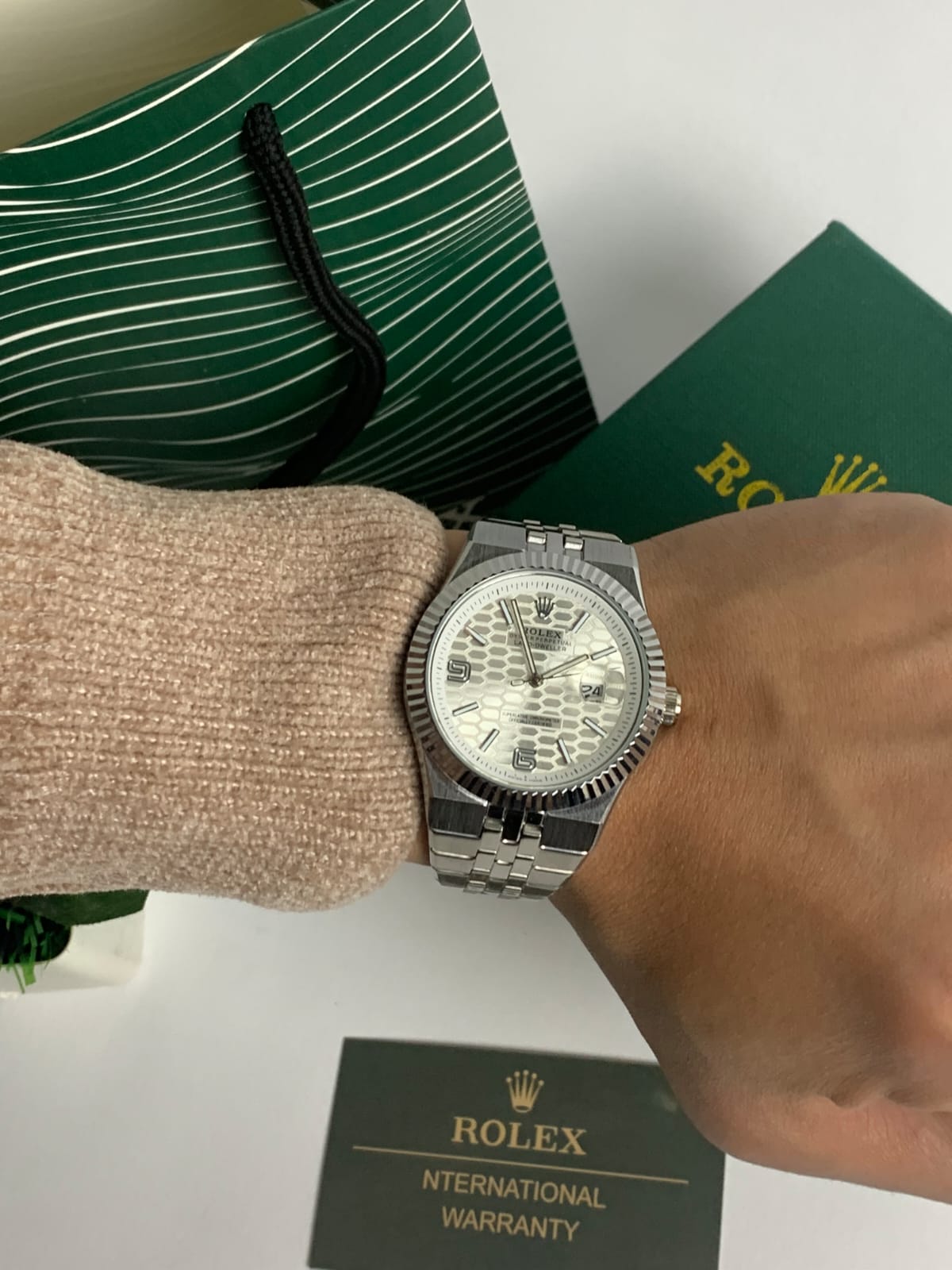 ROLEX LAND DWELLER- WHITE