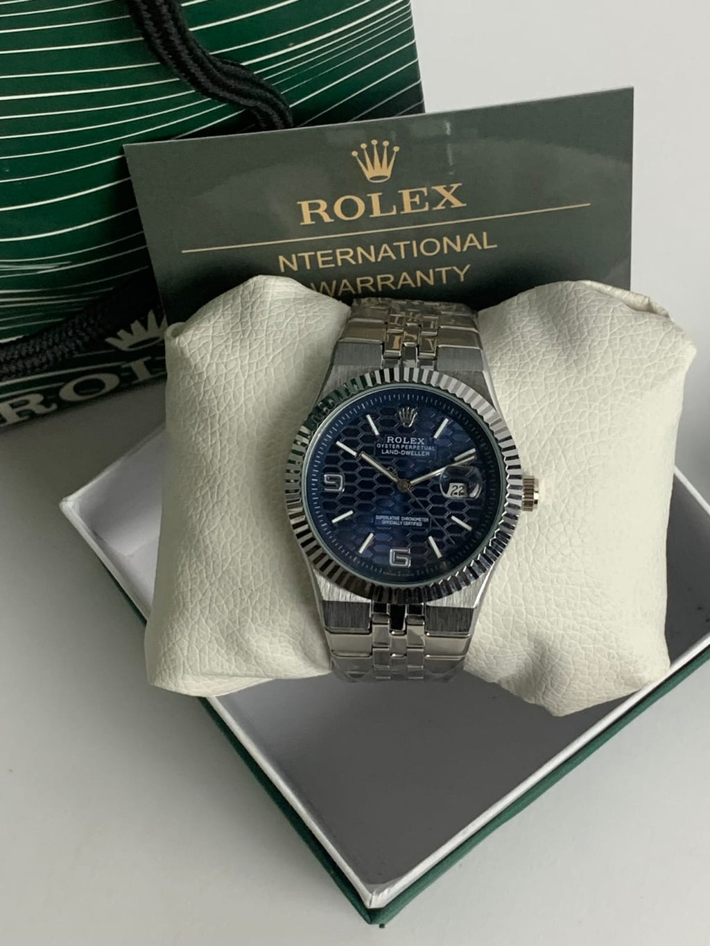 ROLEX LAND DWELLER- BLUE