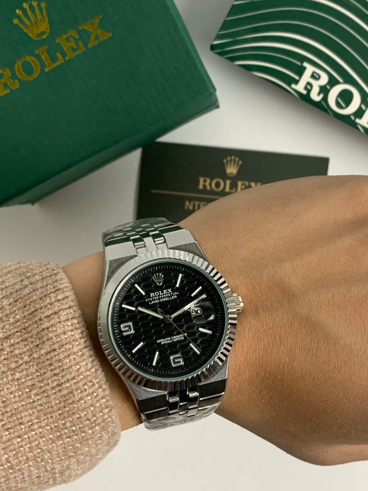 ROLEX LAND DWELLER- BLACK