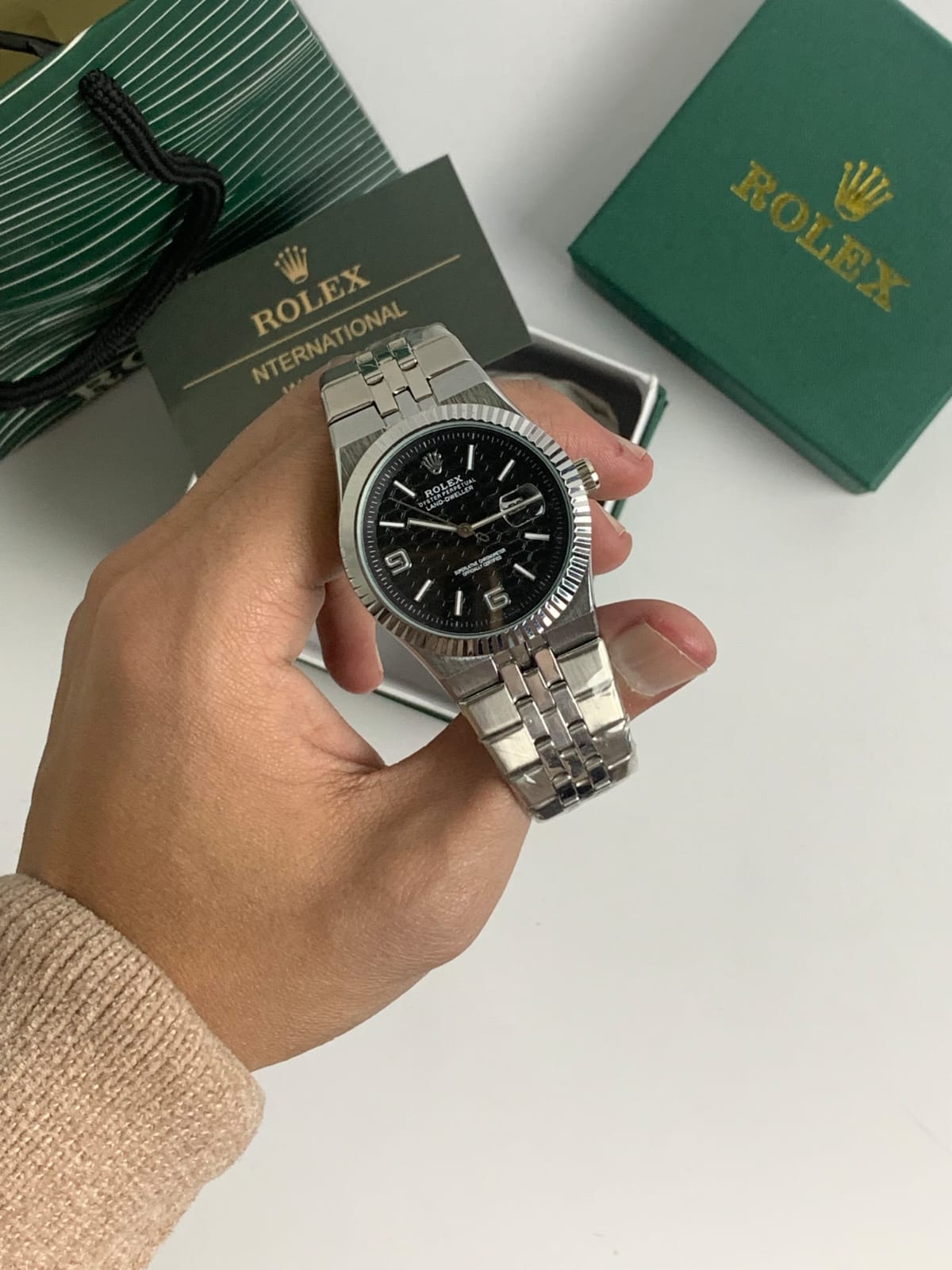 ROLEX LAND DWELLER- BLACK