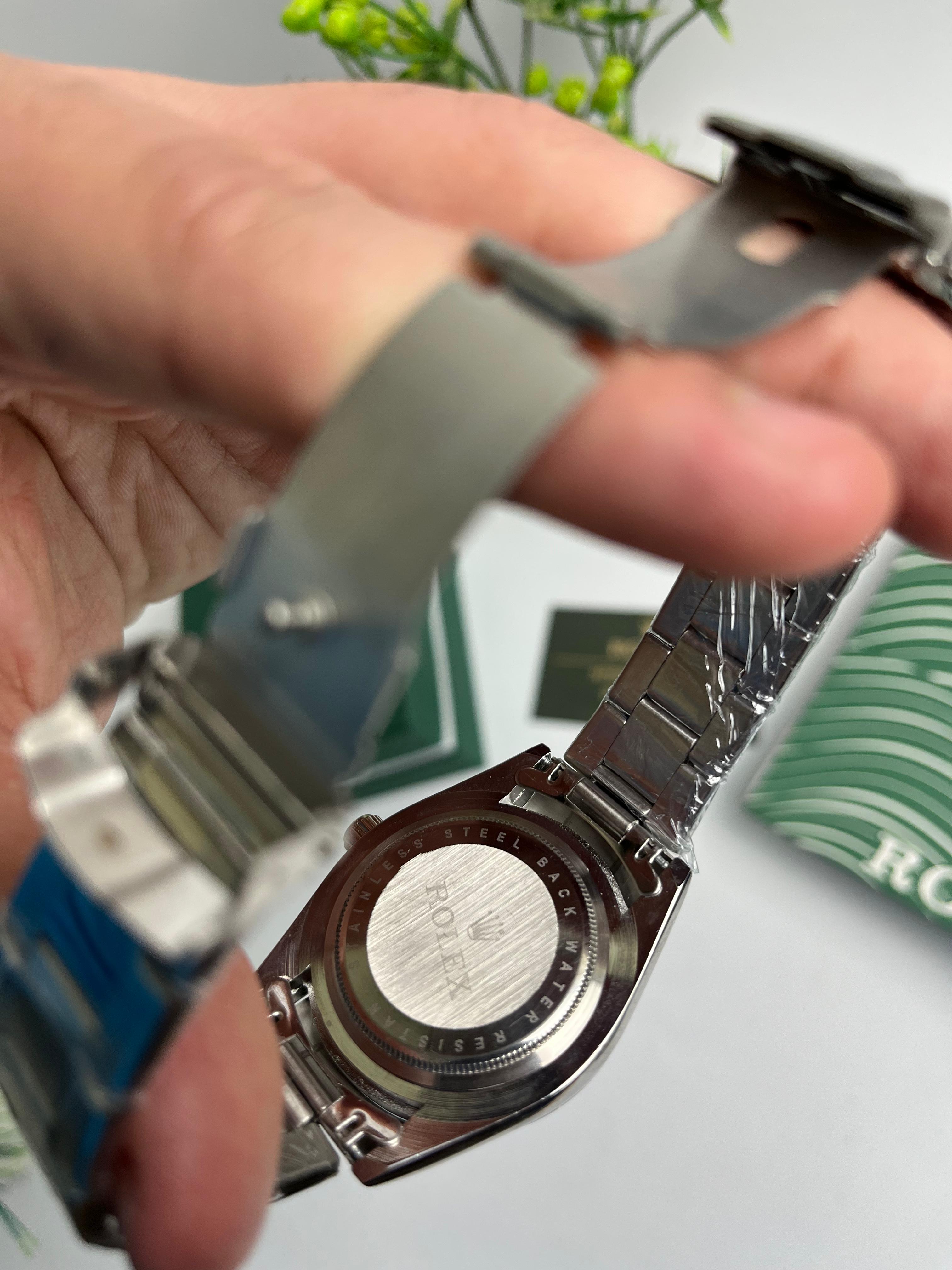 ROLEX OYSTER–BLUE