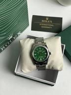 ROLEX OYSTER– GREEN