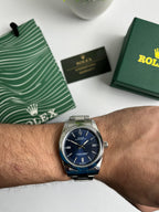 ROLEX OYSTER–BLUE
