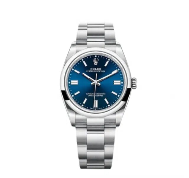 ROLEX OYSTER–BLUE