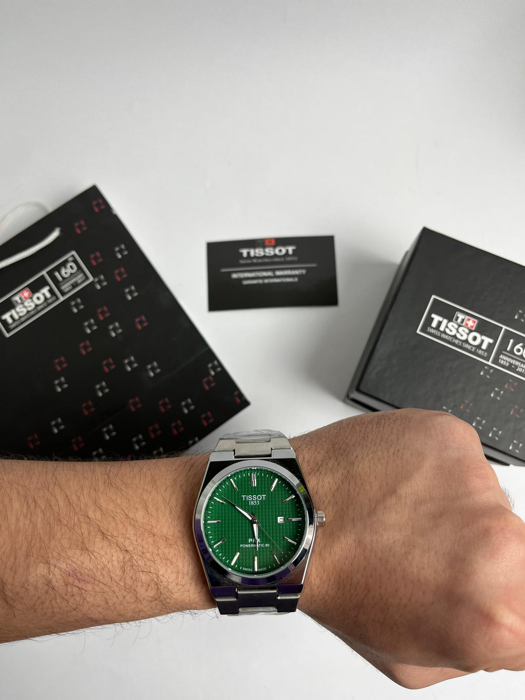 Tissot RPX Silver-Green