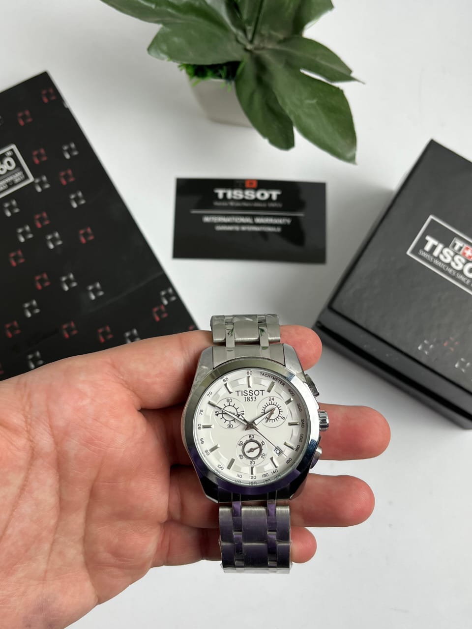Tissot-Steel-White
