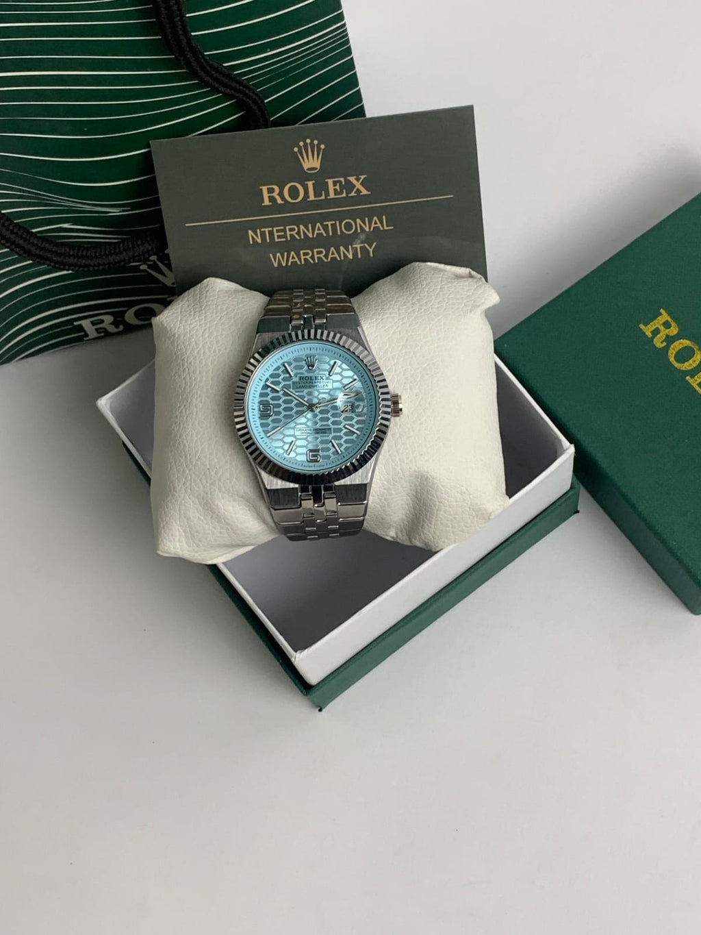 ROLEX LAND DWELLER- TIFFANY