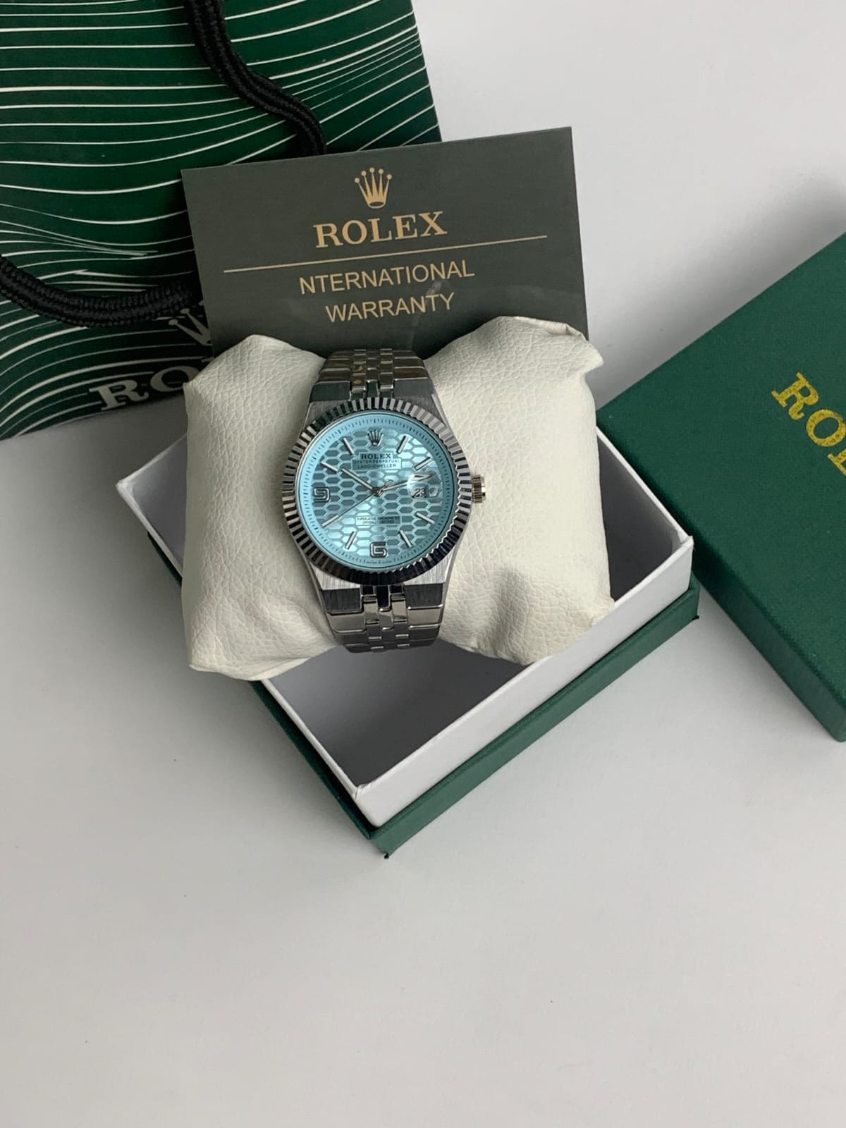 ROLEX LAND DWELLER- TIFFANY