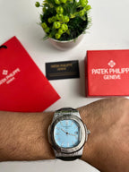 Patek Philippe black leather - Tifany