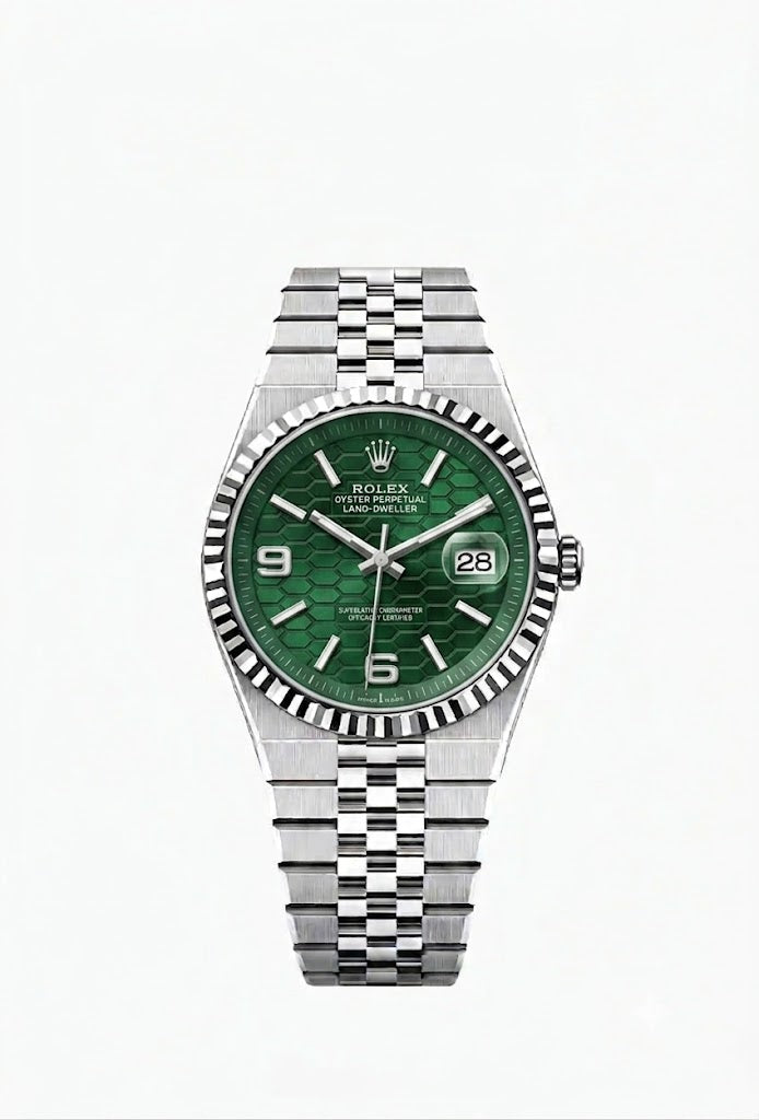 ROLEX LAND DWELLER- Green