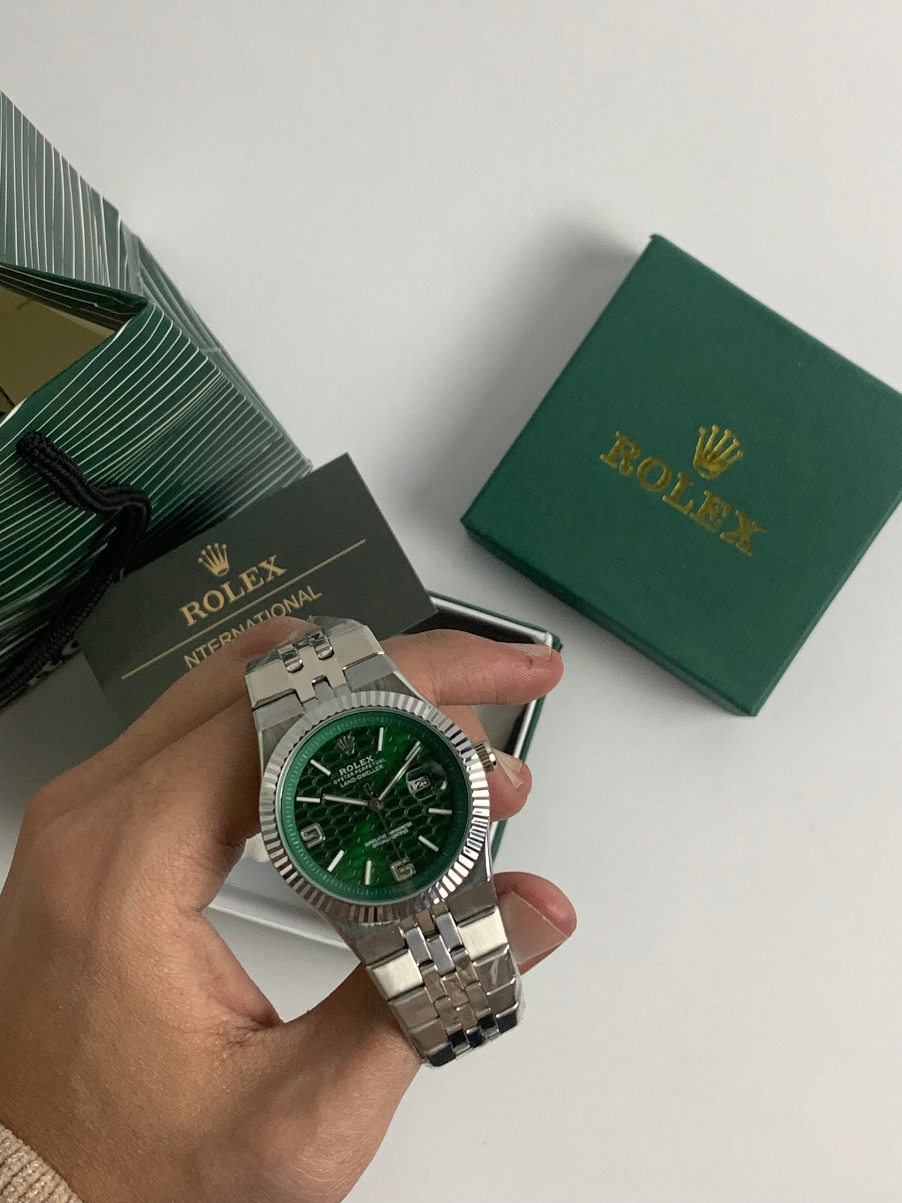 ROLEX LAND DWELLER- Green