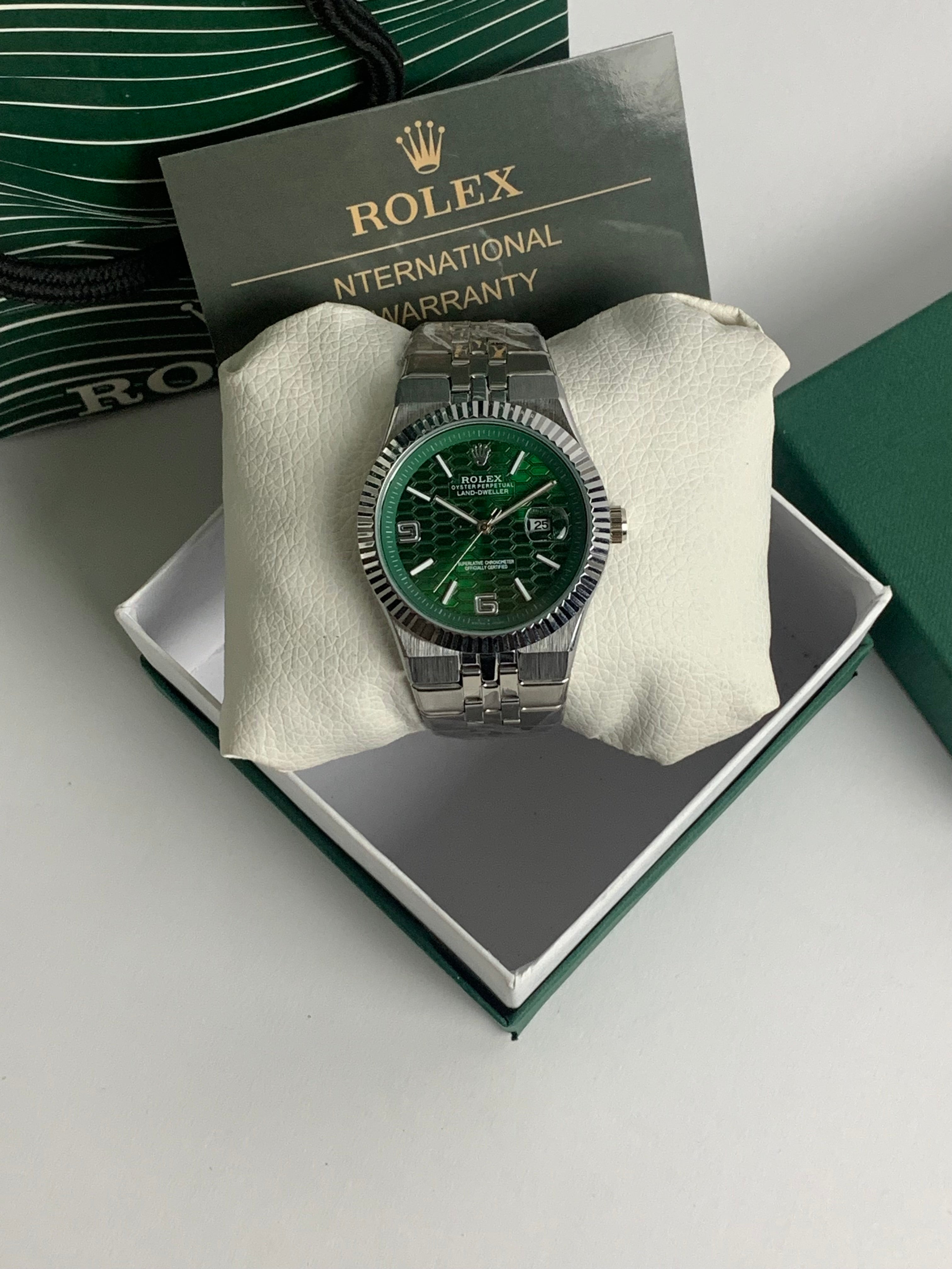 ROLEX LAND DWELLER- Green